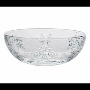 Winter Flurries Crystal 9.75” Bowl MIKASA